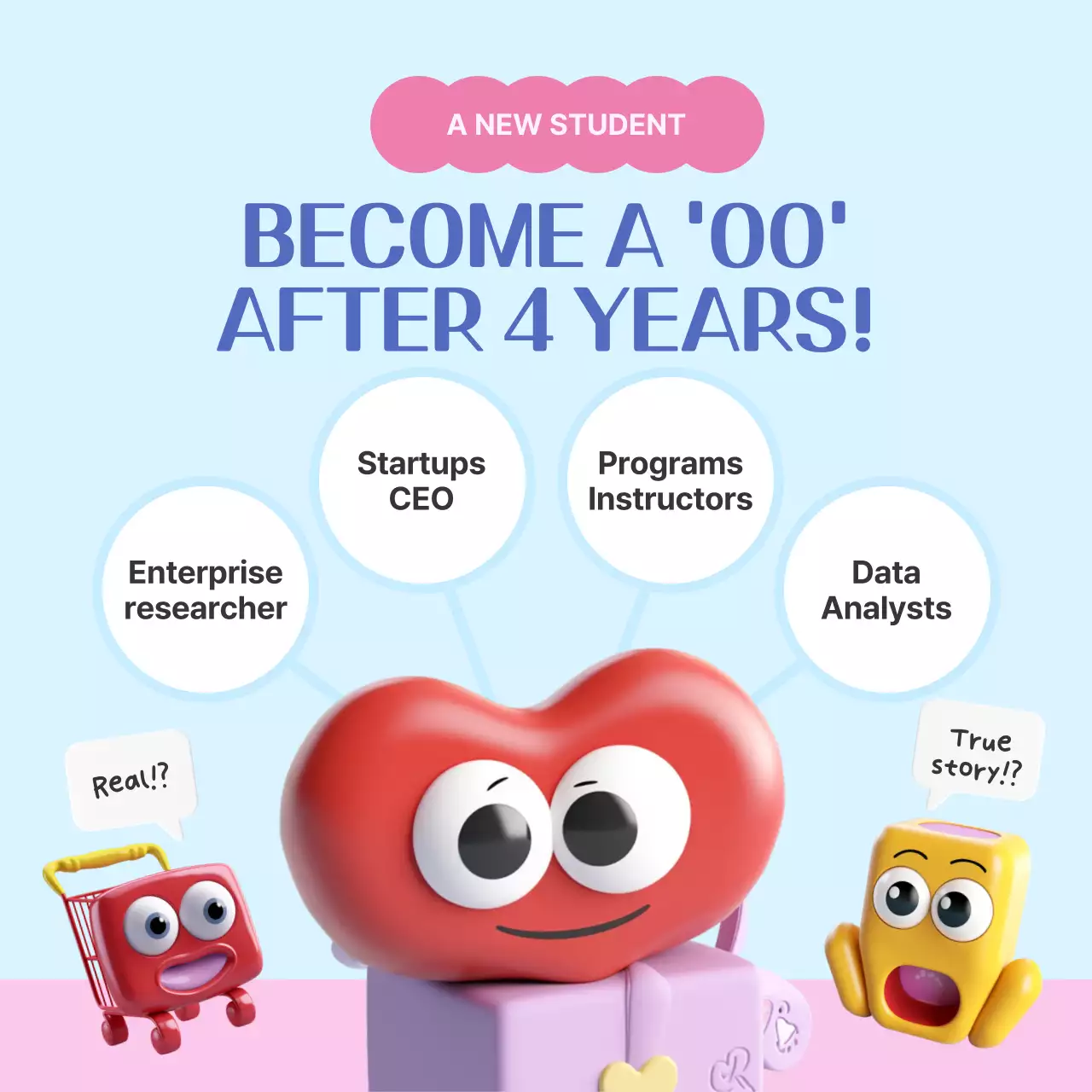 Pink Playful Software Announcement Instagram Carousel