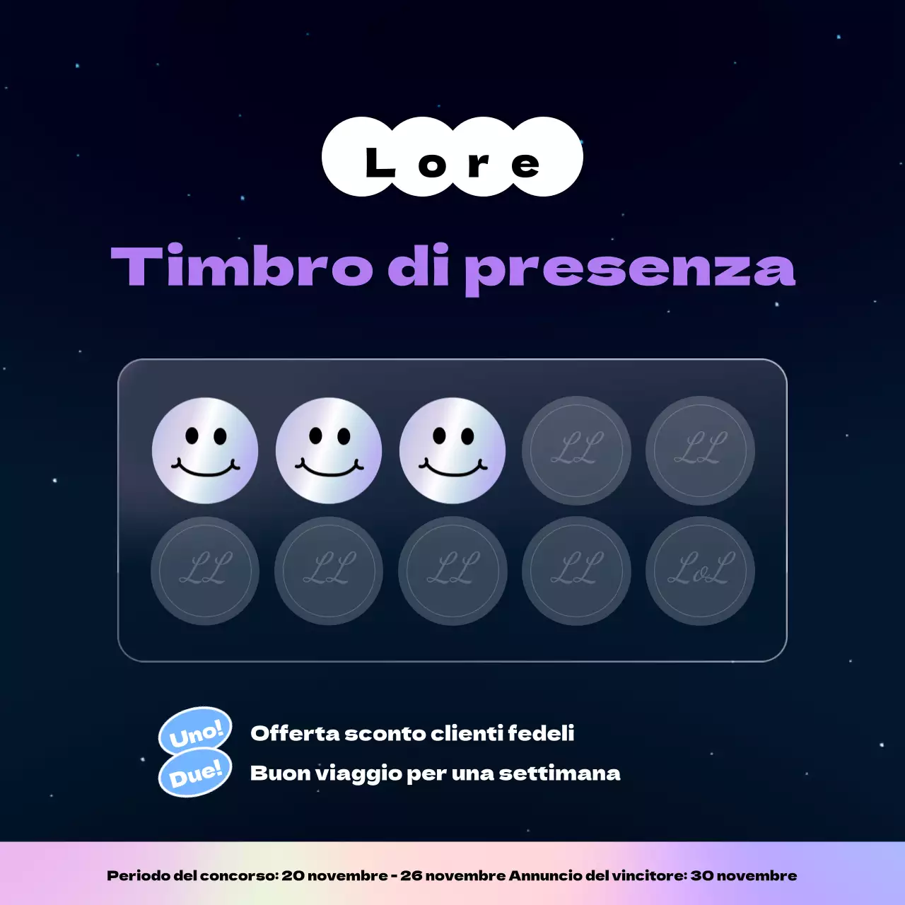 Promuovete il vostro evento del Black Friday in stile cyberpunk viola e al neon