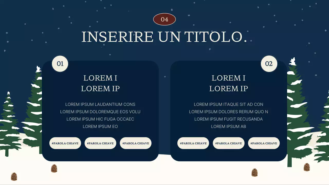 Materiale di formazione per il centro di divulgazione blu navy e rosso