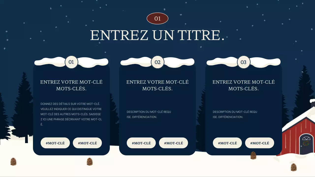 Matériel de formation du centre de sensibilisation bleu marine et rouge