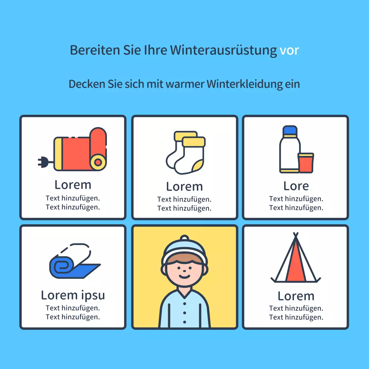 Ein minimalistischer Leitfaden für die Überwinterung in Blau und Hellblau