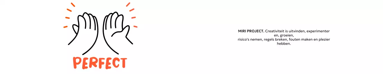 Ontwerp een beker met een high-five icoon