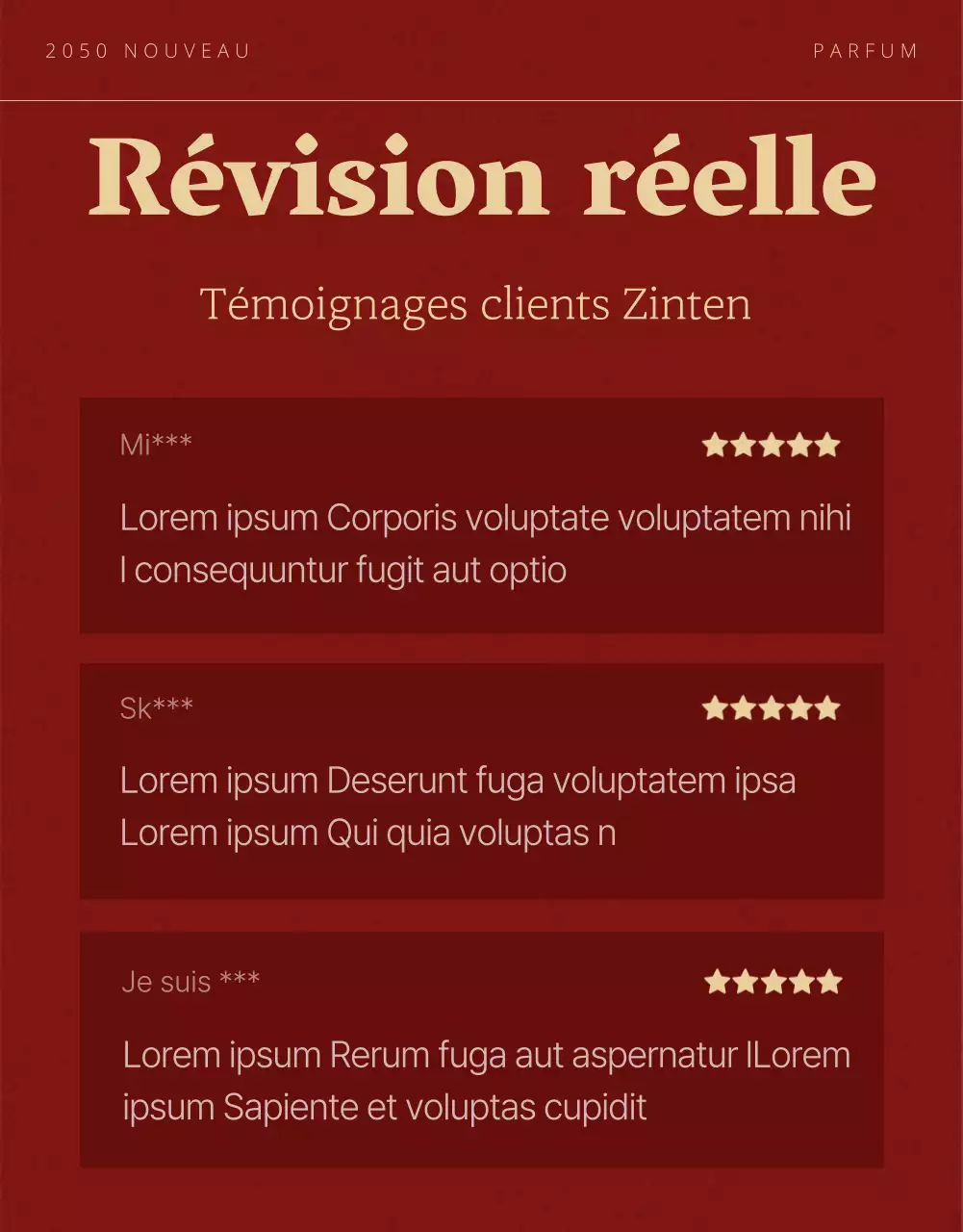 Promouvoir un parfum de Noël vert et luxueux