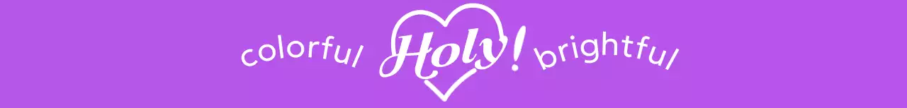 하트 일러스트와 필기체가 있는 귀여운 느낌의 전시회