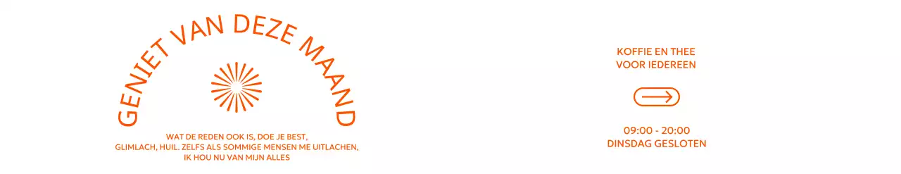 Een café ontwerpen met typografie die zinnig aanvoelt