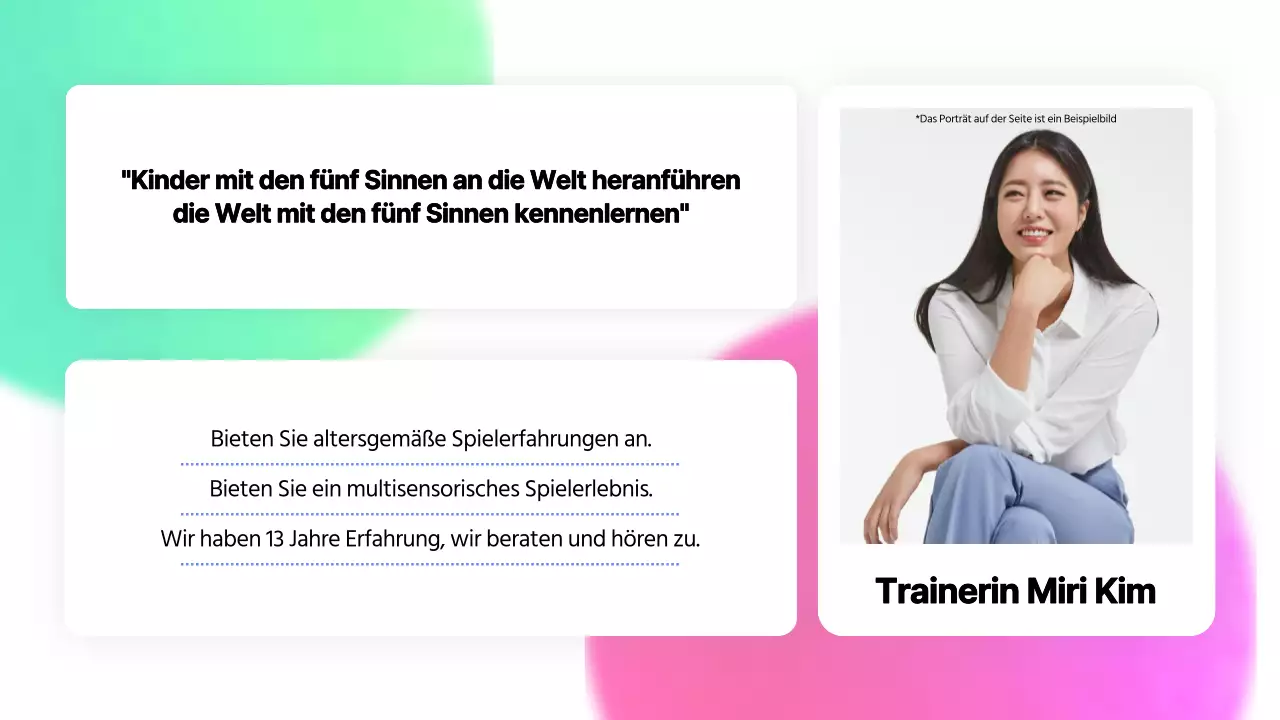 Eine einfache rosa und blaue Lehrermappe