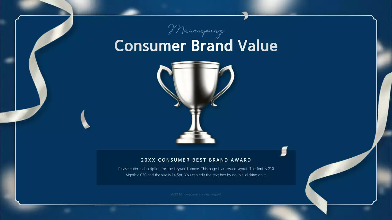 Blue Professional Business Report Document Presentation