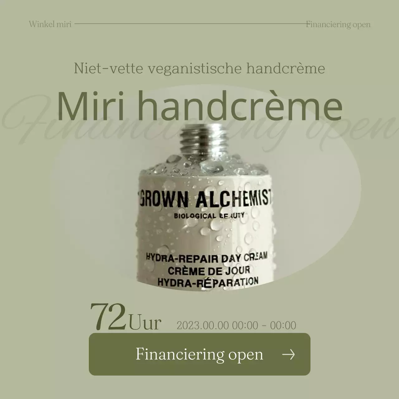 Khaki en wit voor een moderne financieringsgids