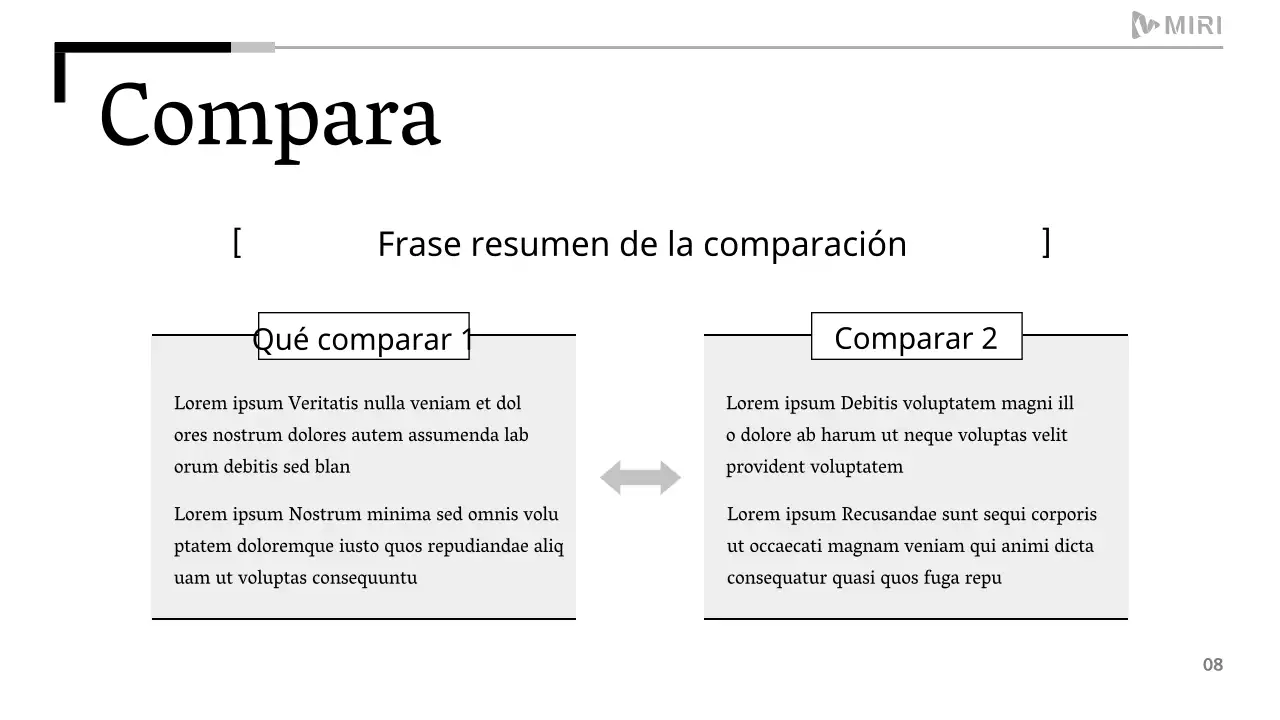 Un sencillo informe imprimible en blanco y negro