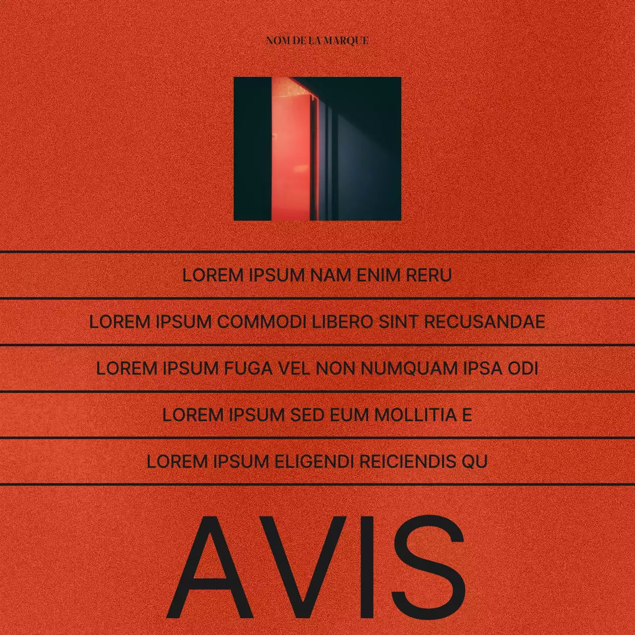 Un article sur les kits de marque des médias sociaux en marron et rouge.