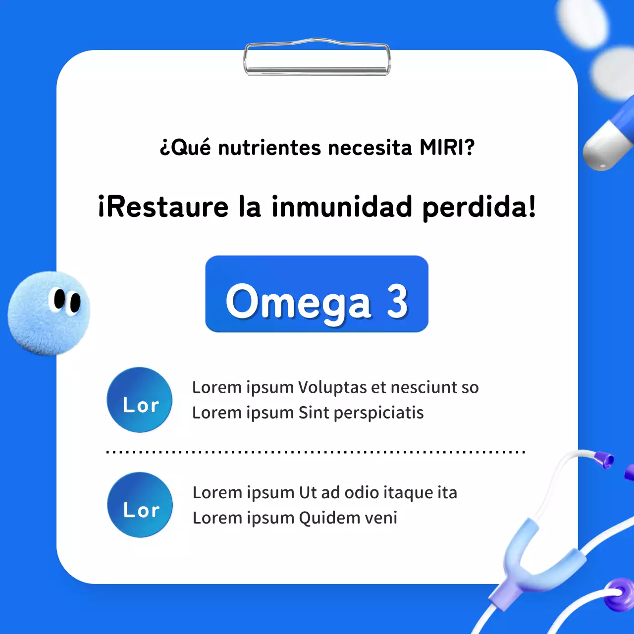 Promover un test nutricional personalizado en 3D, sencillo y ecológico