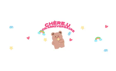 Marchandises personnalisées avec des illustrations conceptuelles et des textes mignons