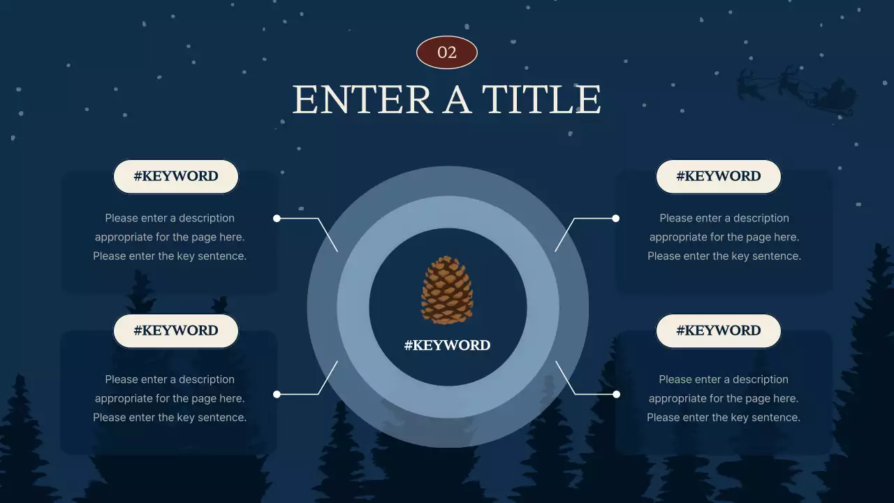 Navy Rustic Volunteer Guide Presentation