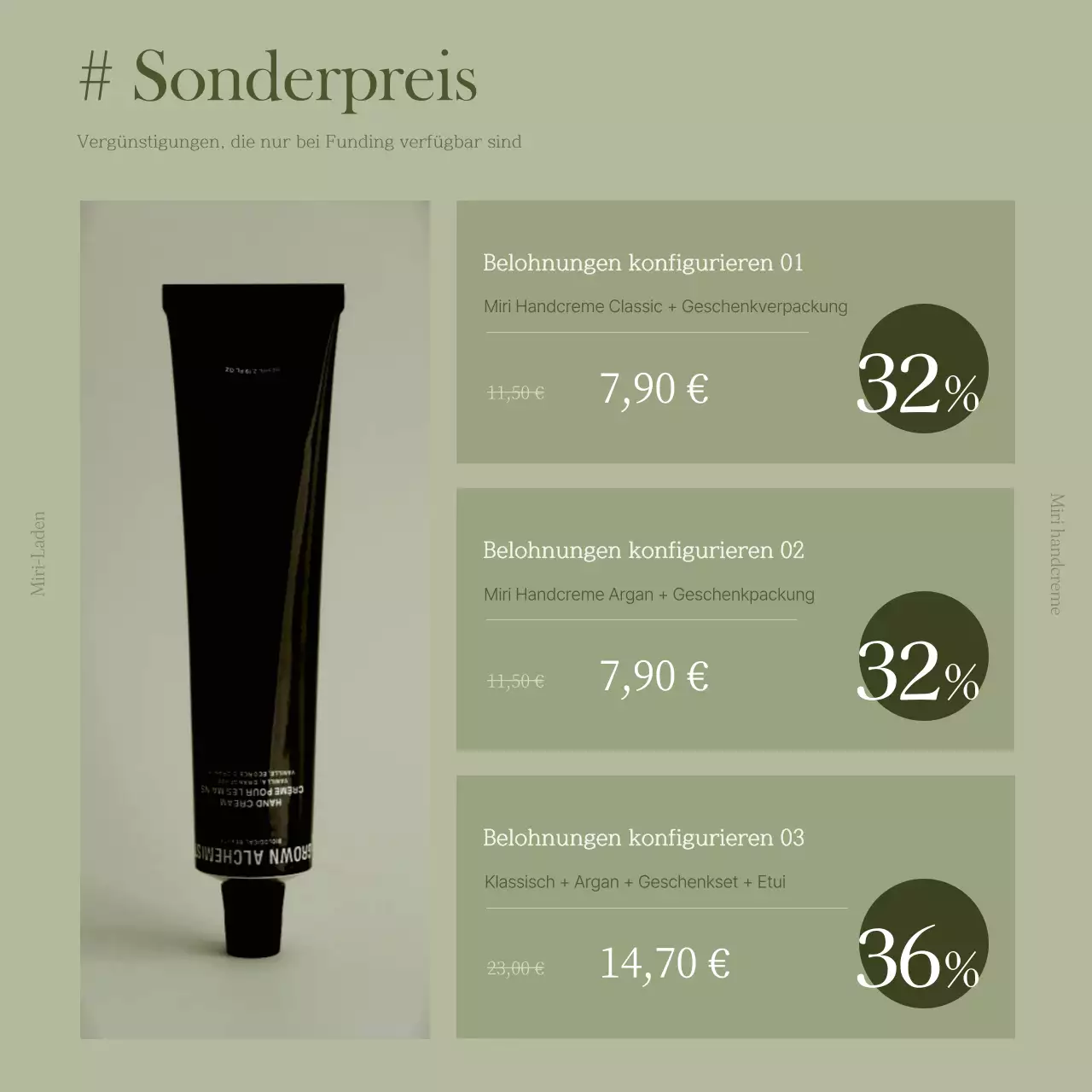 Khaki und Weiß für einen modernen Finanzierungsleitfaden