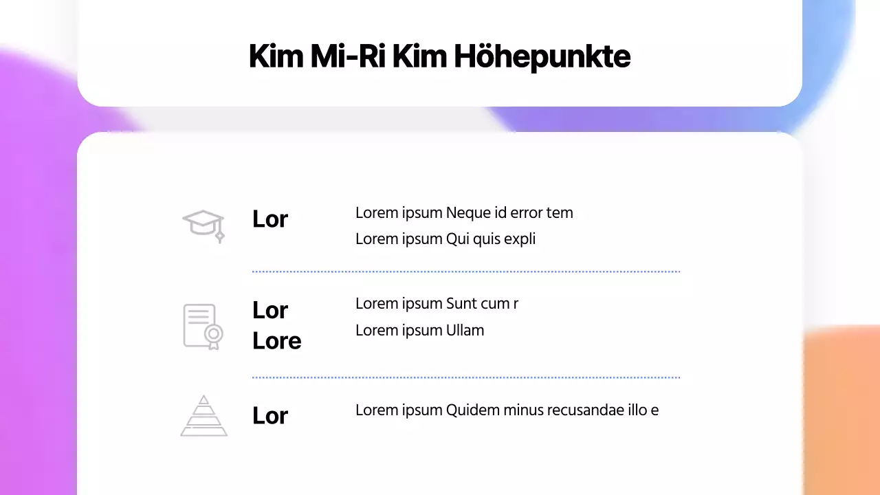 Eine einfache rosa und blaue Lehrermappe