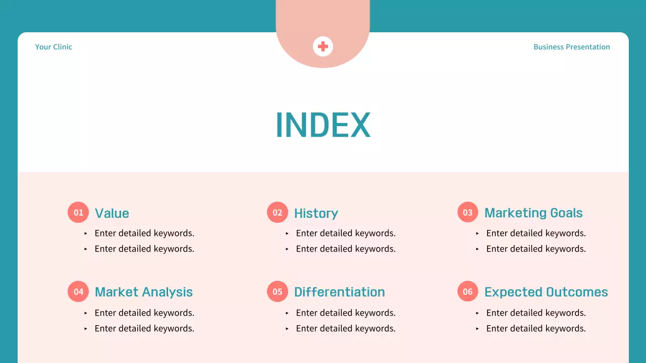 Teal Modern Healthcare Promotion Presentation