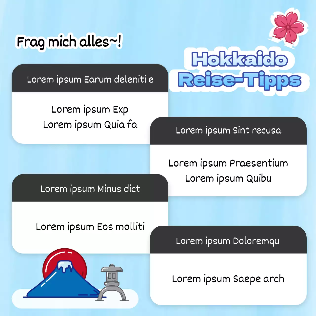 Winterreisetipps für einen einfachen blau-weißen Winter in Japan