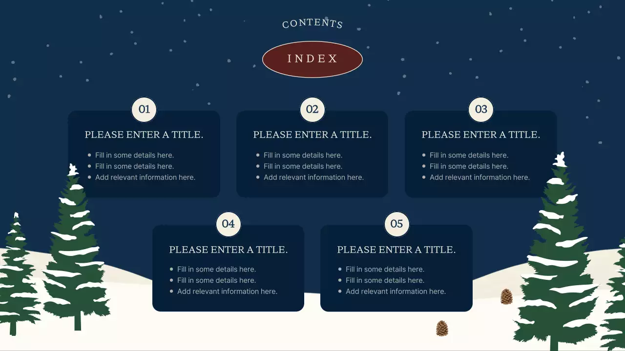 Navy Rustic Volunteer Guide Presentation