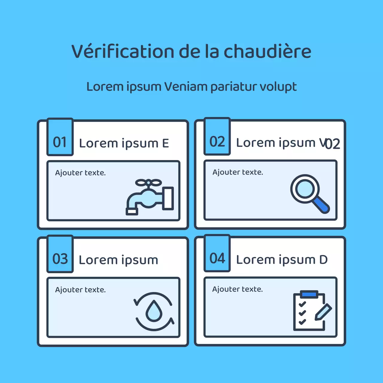 Un guide minimaliste de l'hivernage en bleu et bleu clair