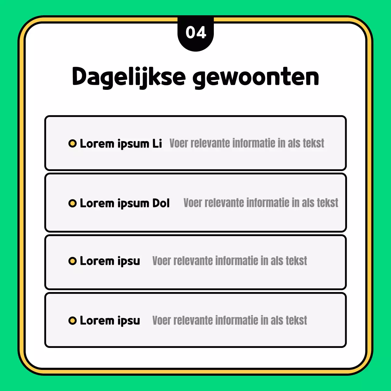 Verklaar je kitscherige groene en gele ESG-strategie