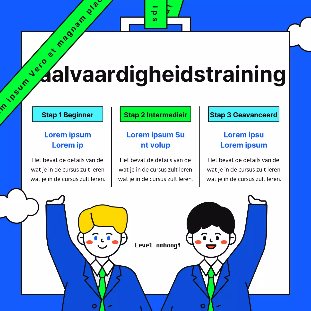 Handleiding Simpel baantrainingssysteem van Blue