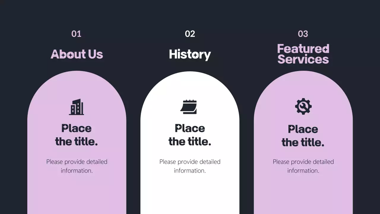 Black Modern Performance Report Document Presentation