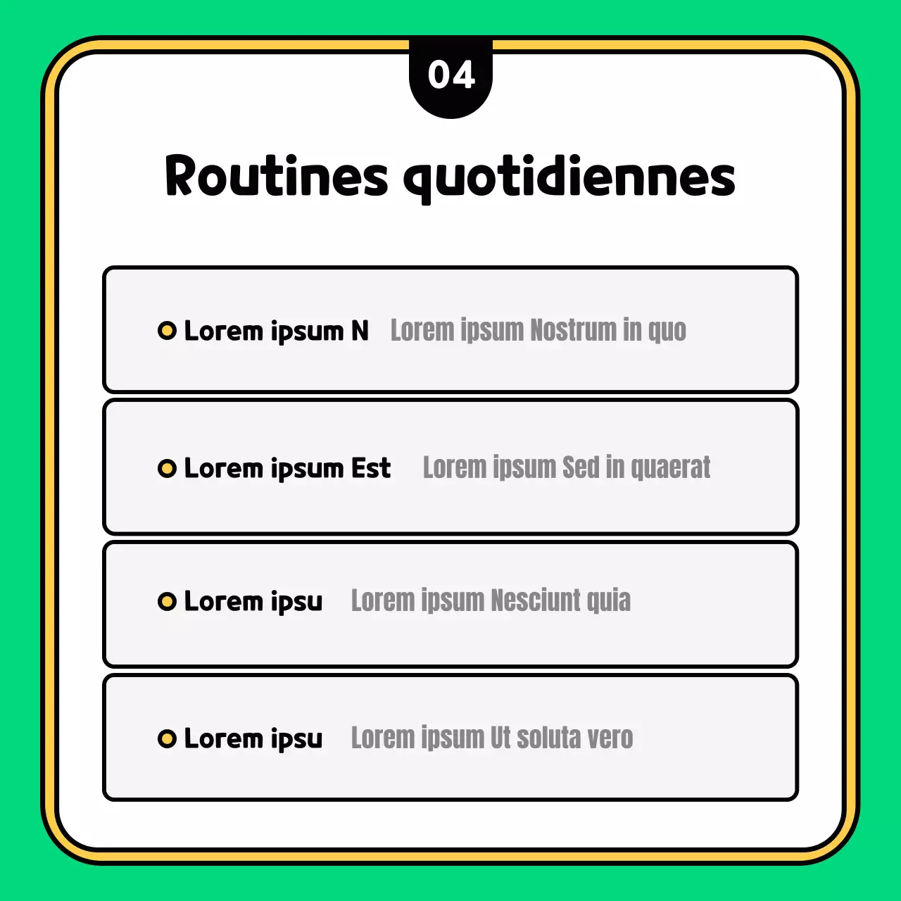 Expliquez votre stratégie ESG verte et jaune kitsch