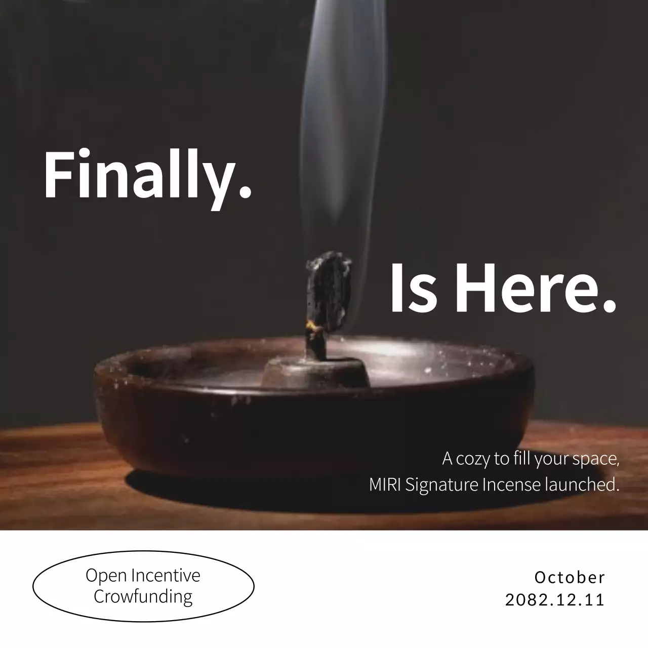 브라운 미니멀 향 프로모션 인스타그램 캐러셀