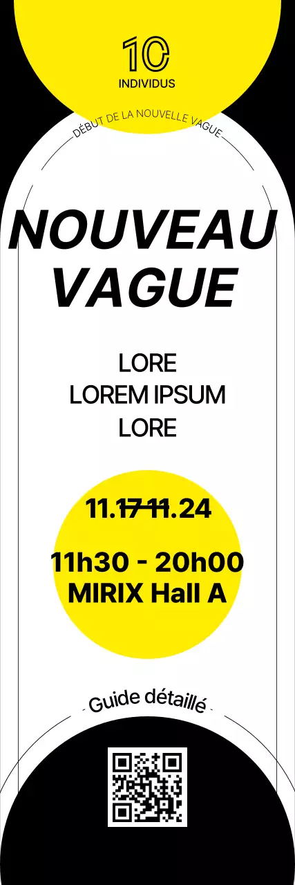 Promouvoir les expositions d'art contemporain et mettre en valeur les artistes avec style