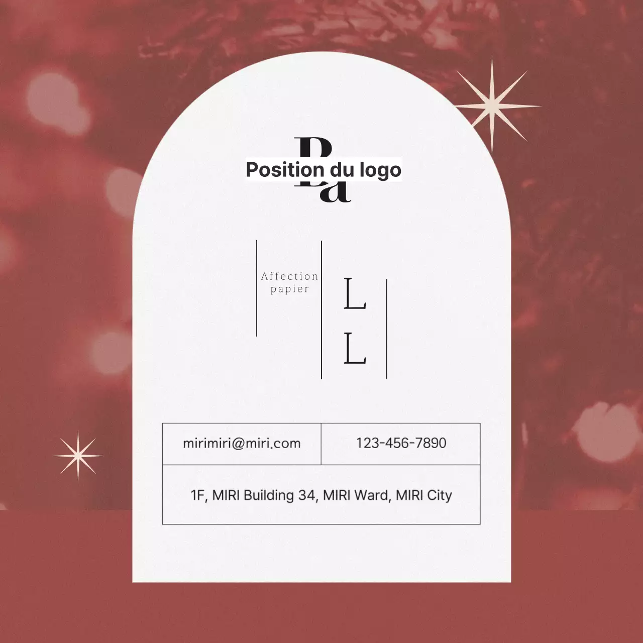 Promouvoir un flux de médias sociaux de Noël vert et minimaliste