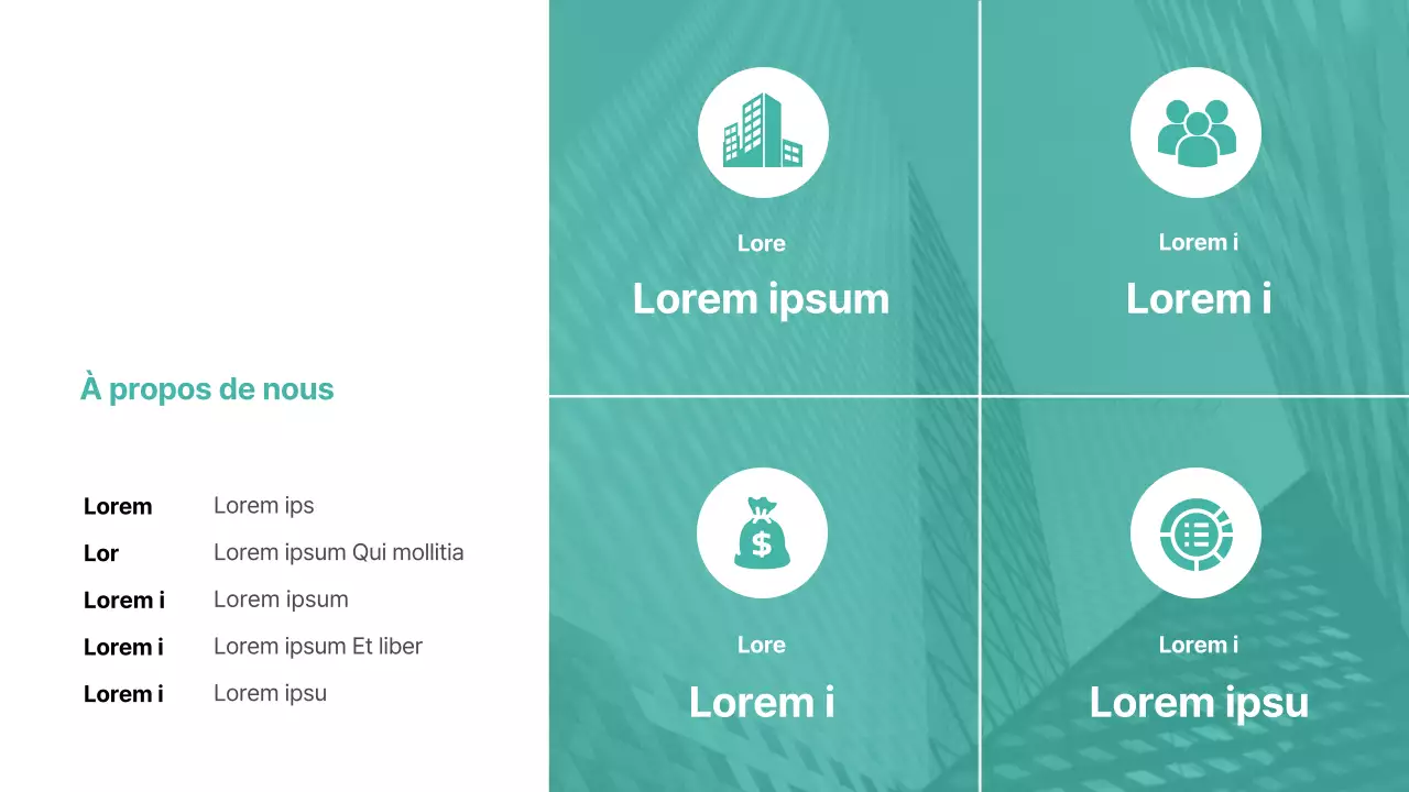 Une touche basique avec des accents de menthe Rapport ESG