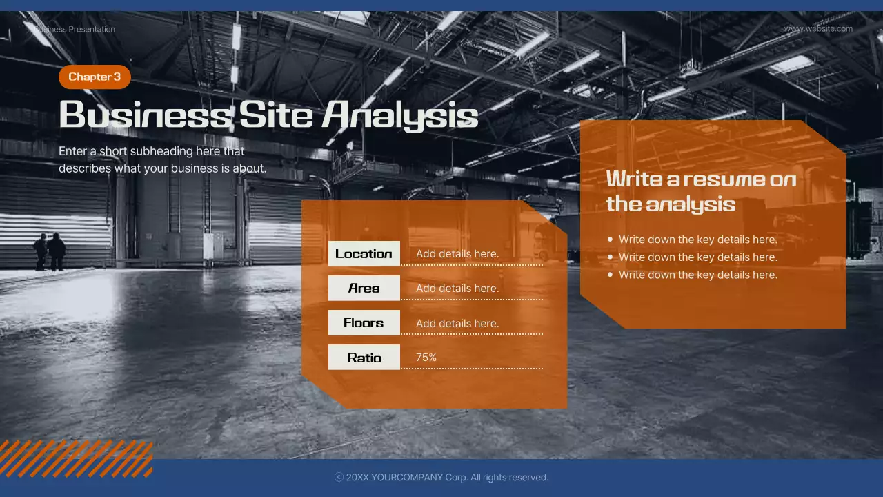 Blue Modern Business Plan Document Presentation