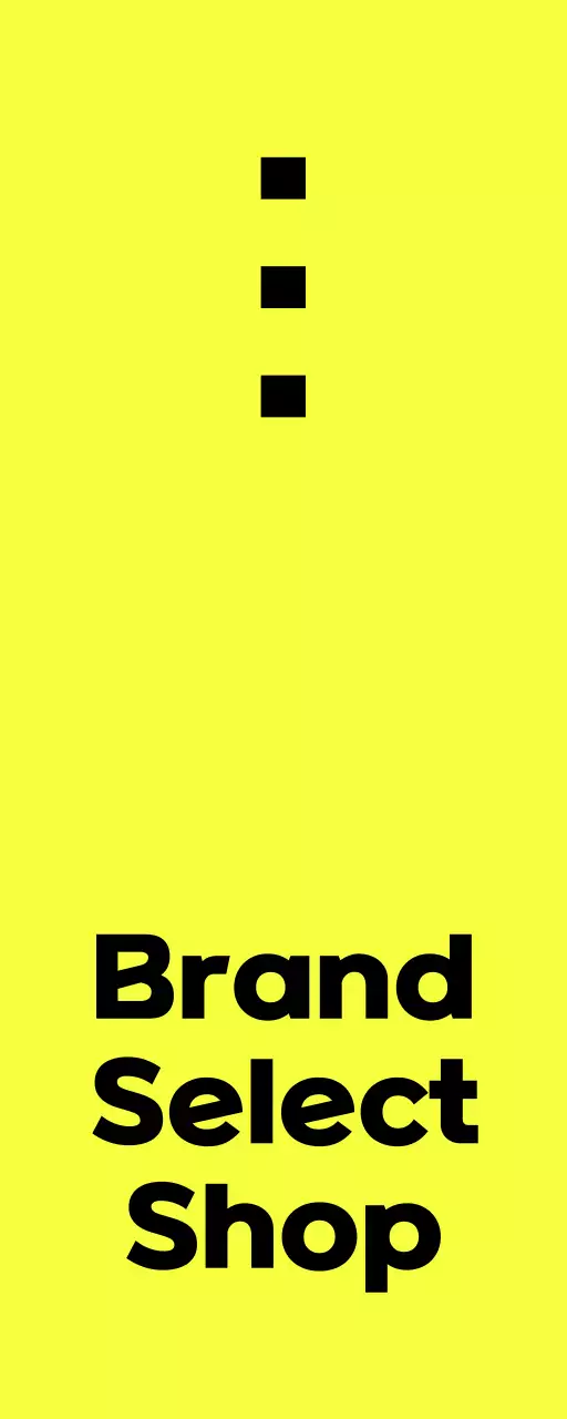 심플하고 깔끔한 느낌의 브랜드 편집샵 간판