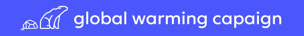 라인 일러스트가 있는 환경 캠페인