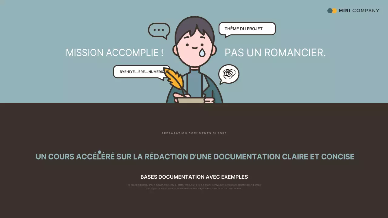 Promouvoir une simple spécialité d'écriture jaune et menthe