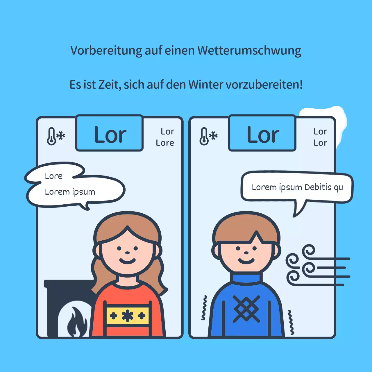 Ein minimalistischer Leitfaden für die Überwinterung in Blau und Hellblau