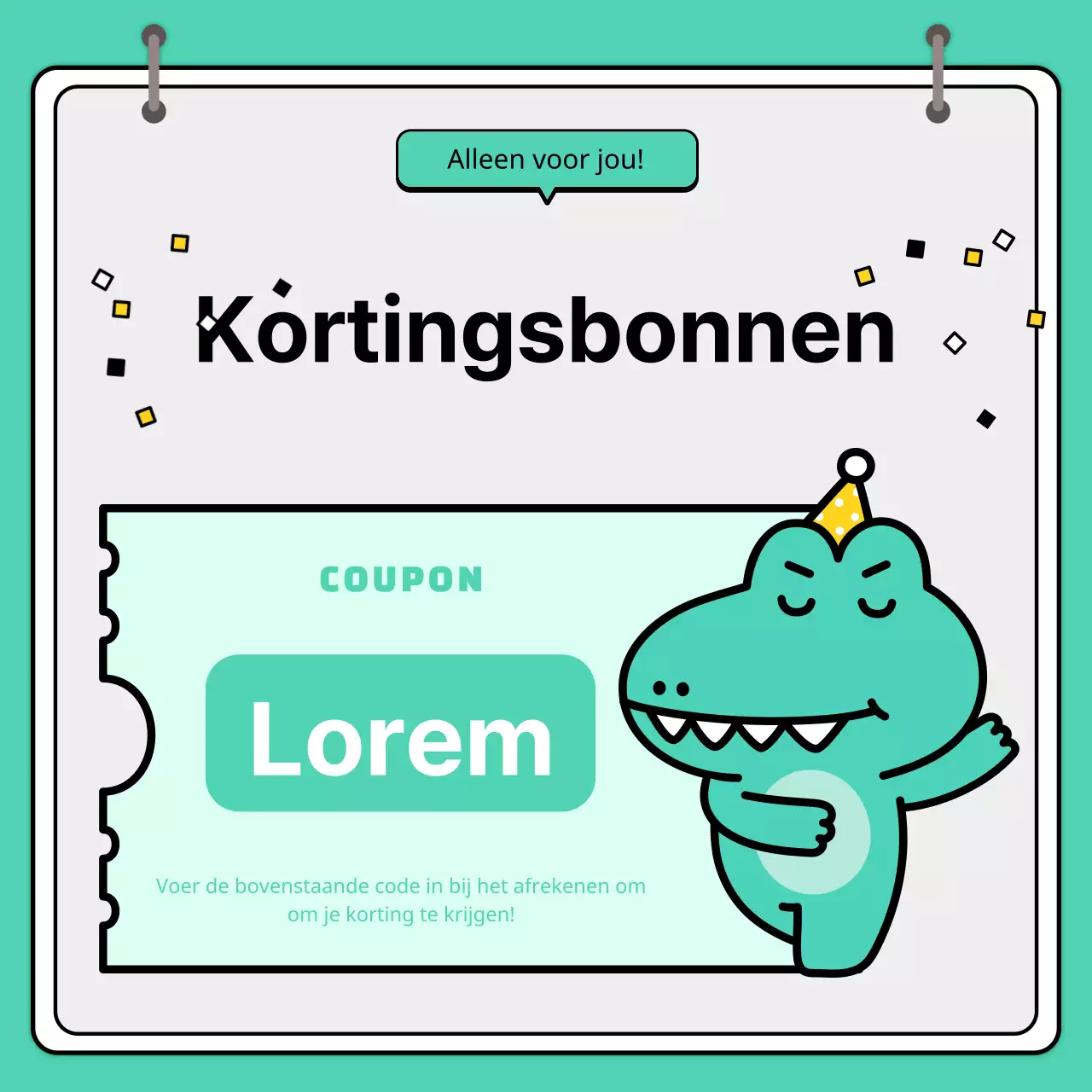 Een gids voor de mintkleurige sociale-media-aankondigingen van kleine bedrijven