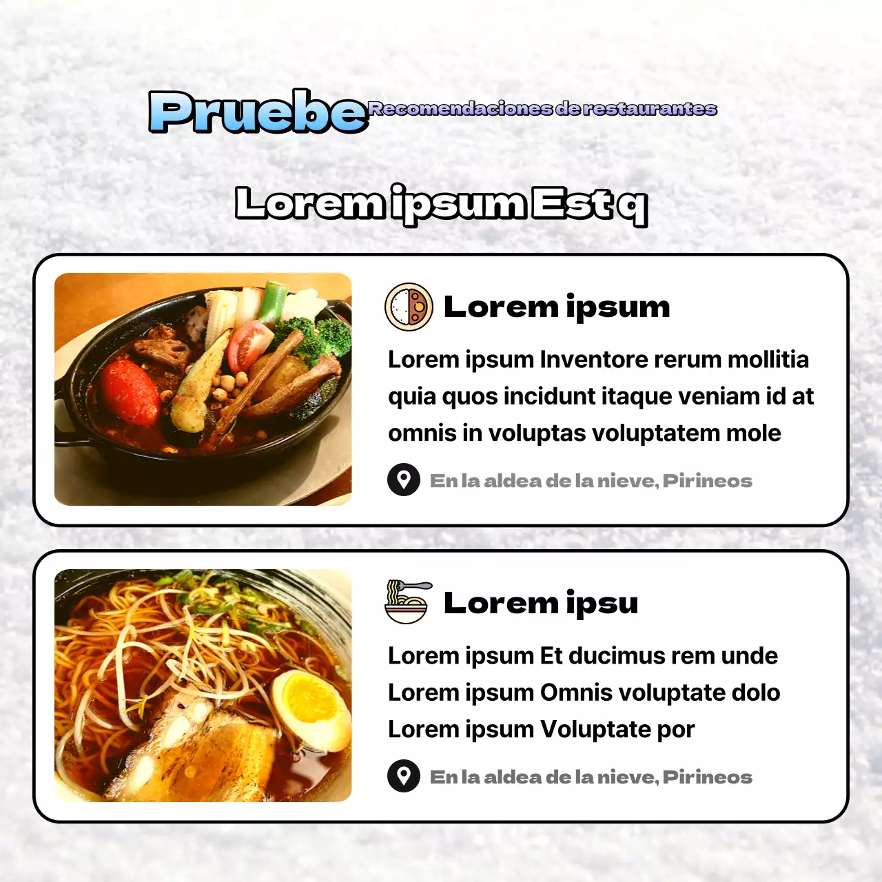 Promoción de viajes a Hokkaido en azul claro y malva