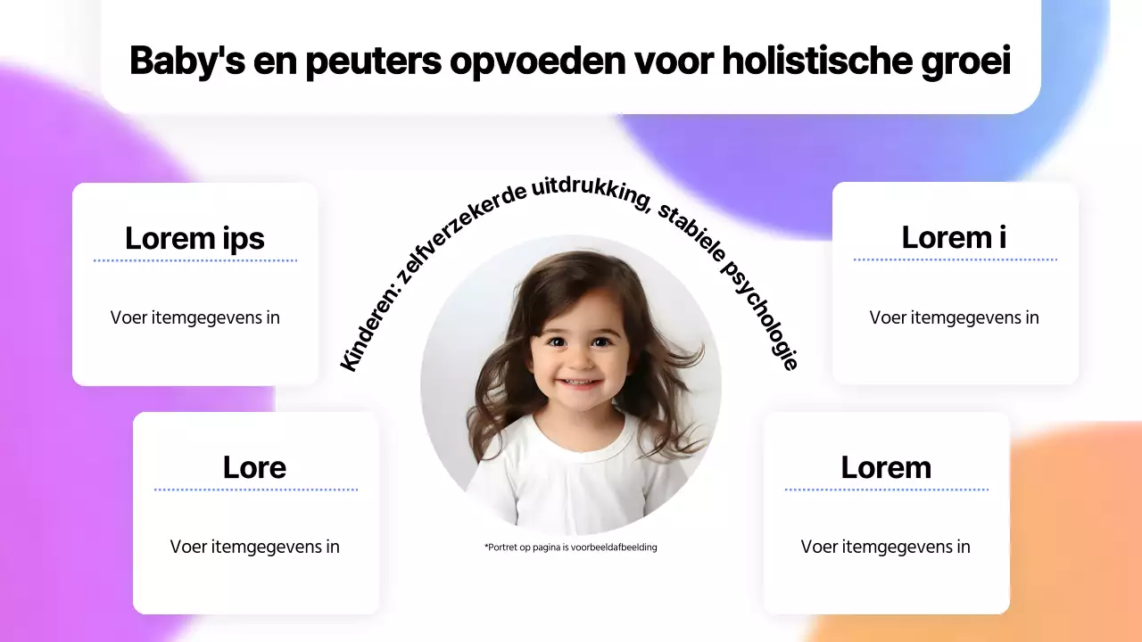 Een eenvoudige roze en blauwe instructeursportefeuille