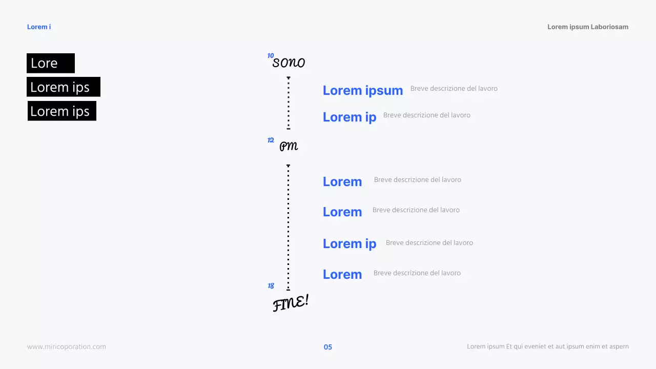 Le moderne carriere nelle risorse umane in blu e nero Materiali per il corso