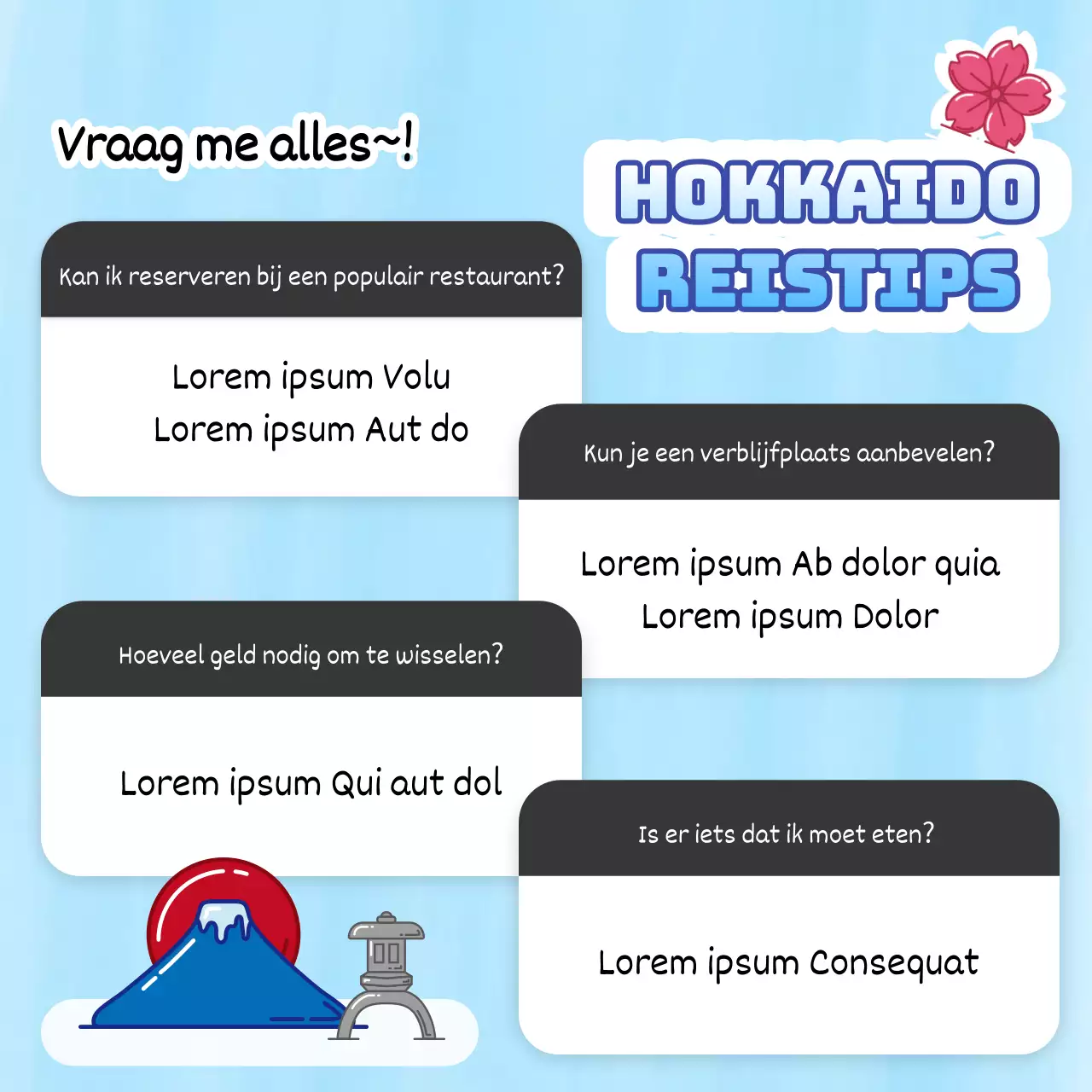 Winterreistips voor een eenvoudige blauw-witte winter in Japan