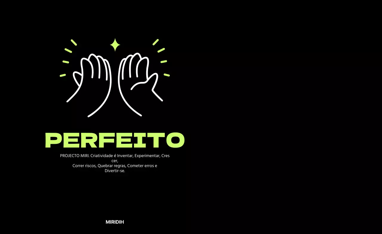 Desenhar uma chávena com um ícone de "high-five
