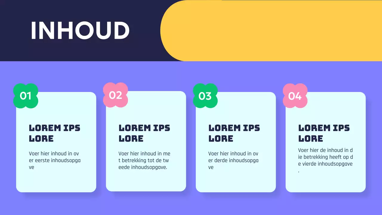 Kitscherig gedessineerde paarse en mintkleurige achtergrondpresentatie