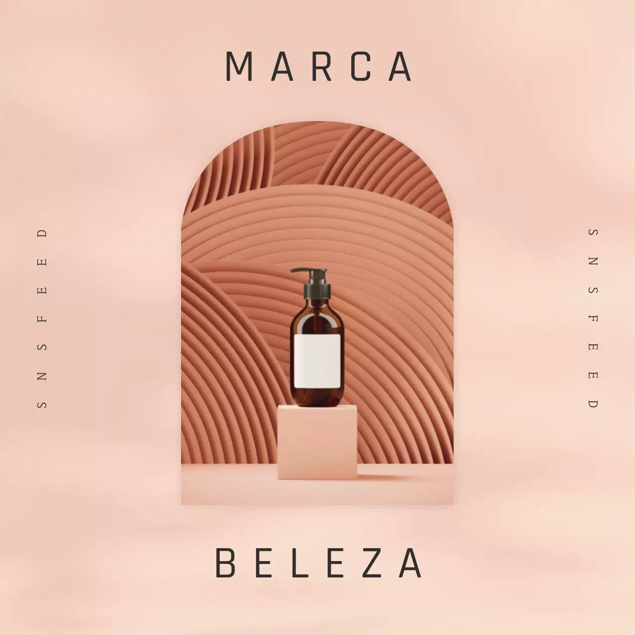Um simples anúncio de cosméticos cor-de-rosa no Instagram