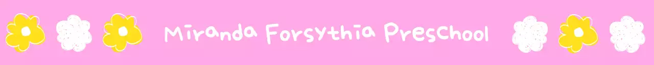 Konsep taman kanak-kanak dengan menggambar ilustrasi bunga