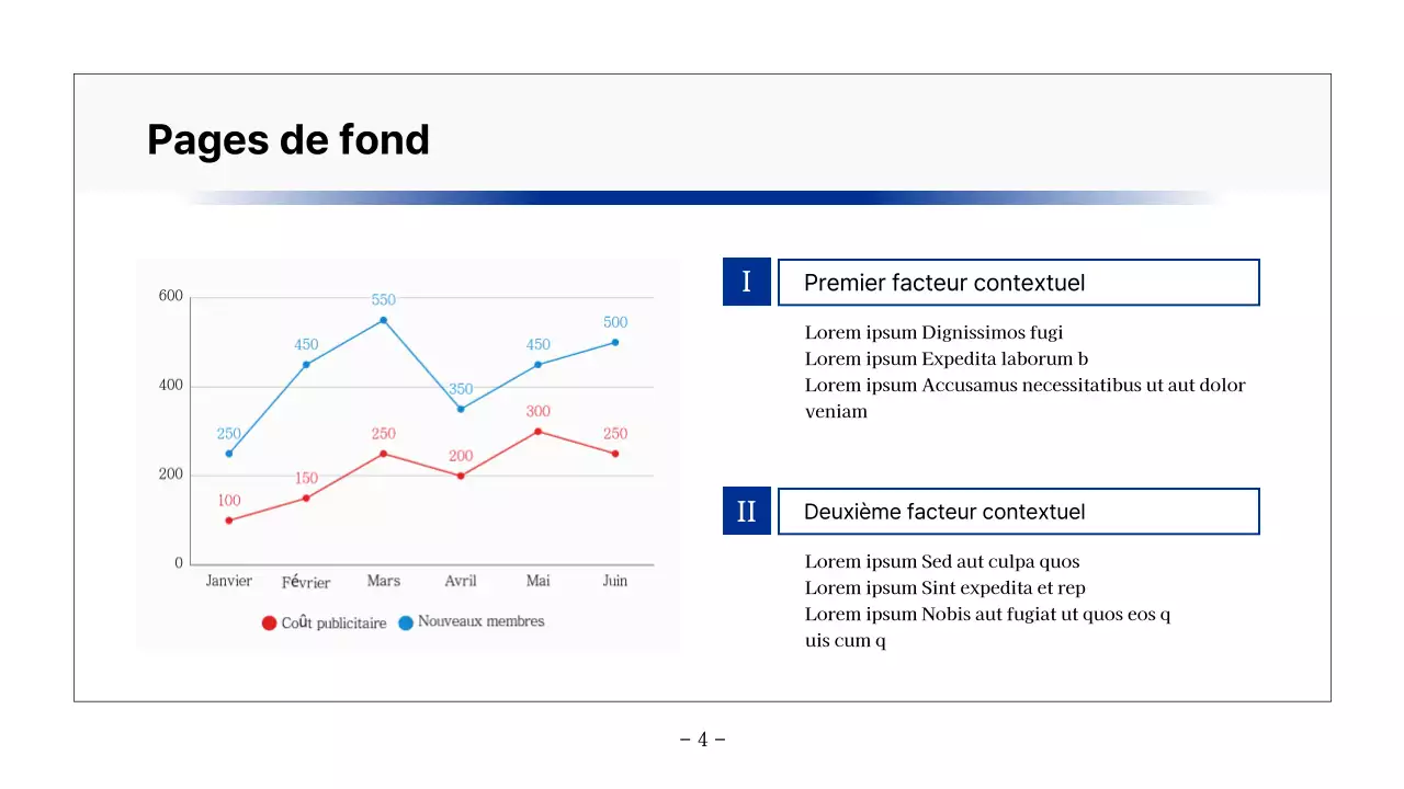 Rapport imprimable simple en noir et bleu marine