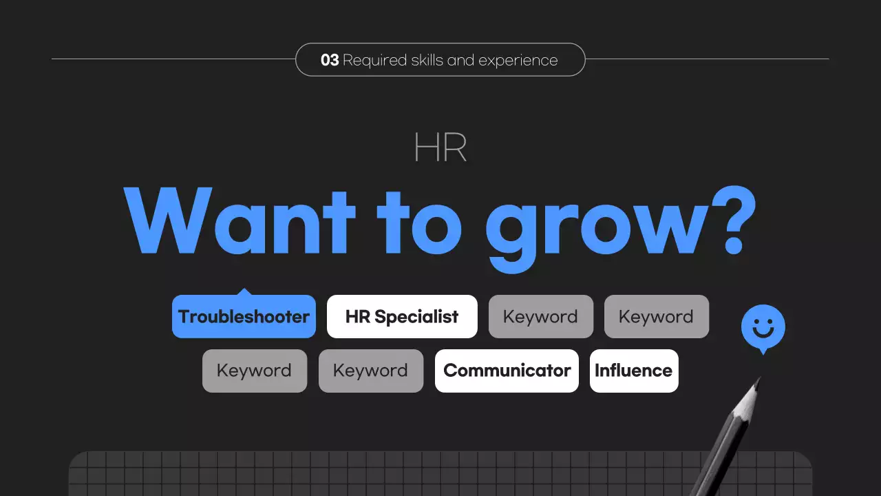 블랙 모던 HR 코스 프로모션 프레젠테이션