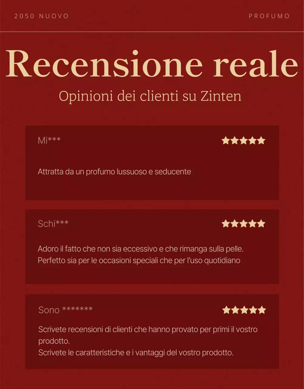 Promuovere una fragranza natalizia verde e lussuosa