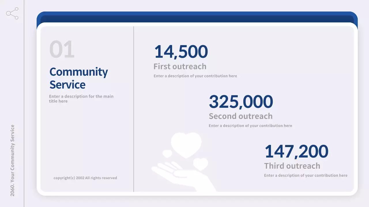 블루 미니멀 커뮤니티 서비스 보고서 프레젠테이션