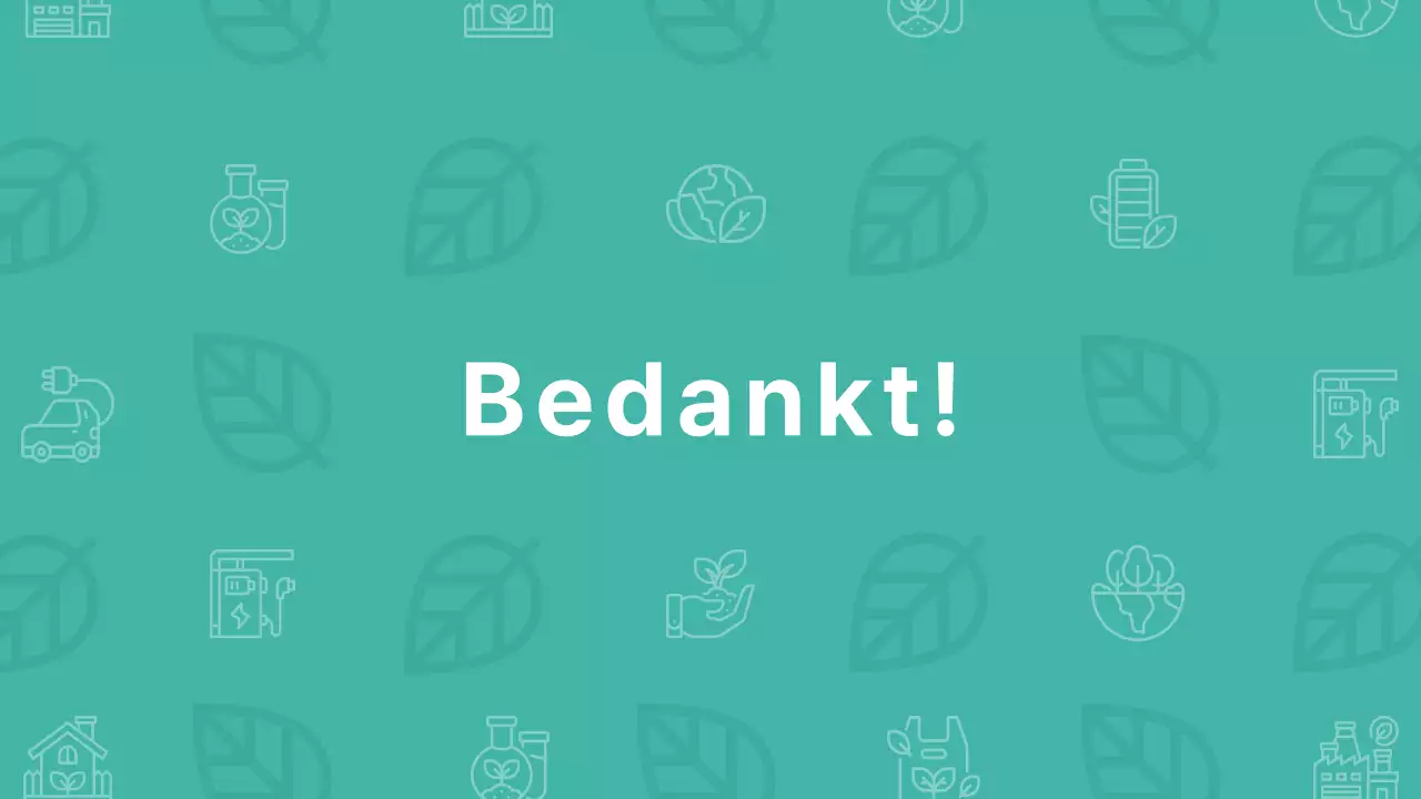 Basisgevoel met mintkleurig accent ESG-rapport